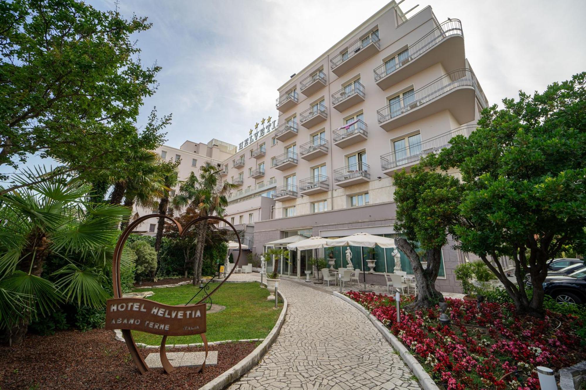 Hotel Terme Helvetia Abano Terme Exterior photo